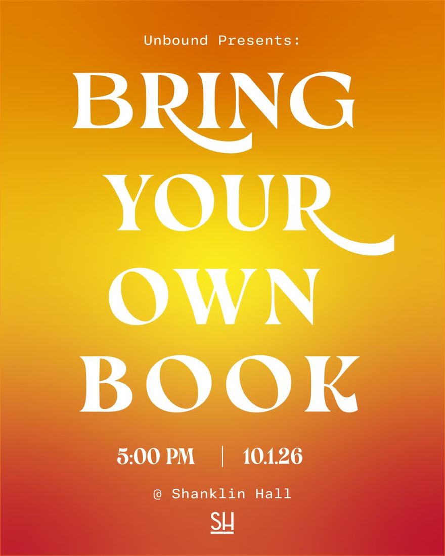 Bring Your Own Book