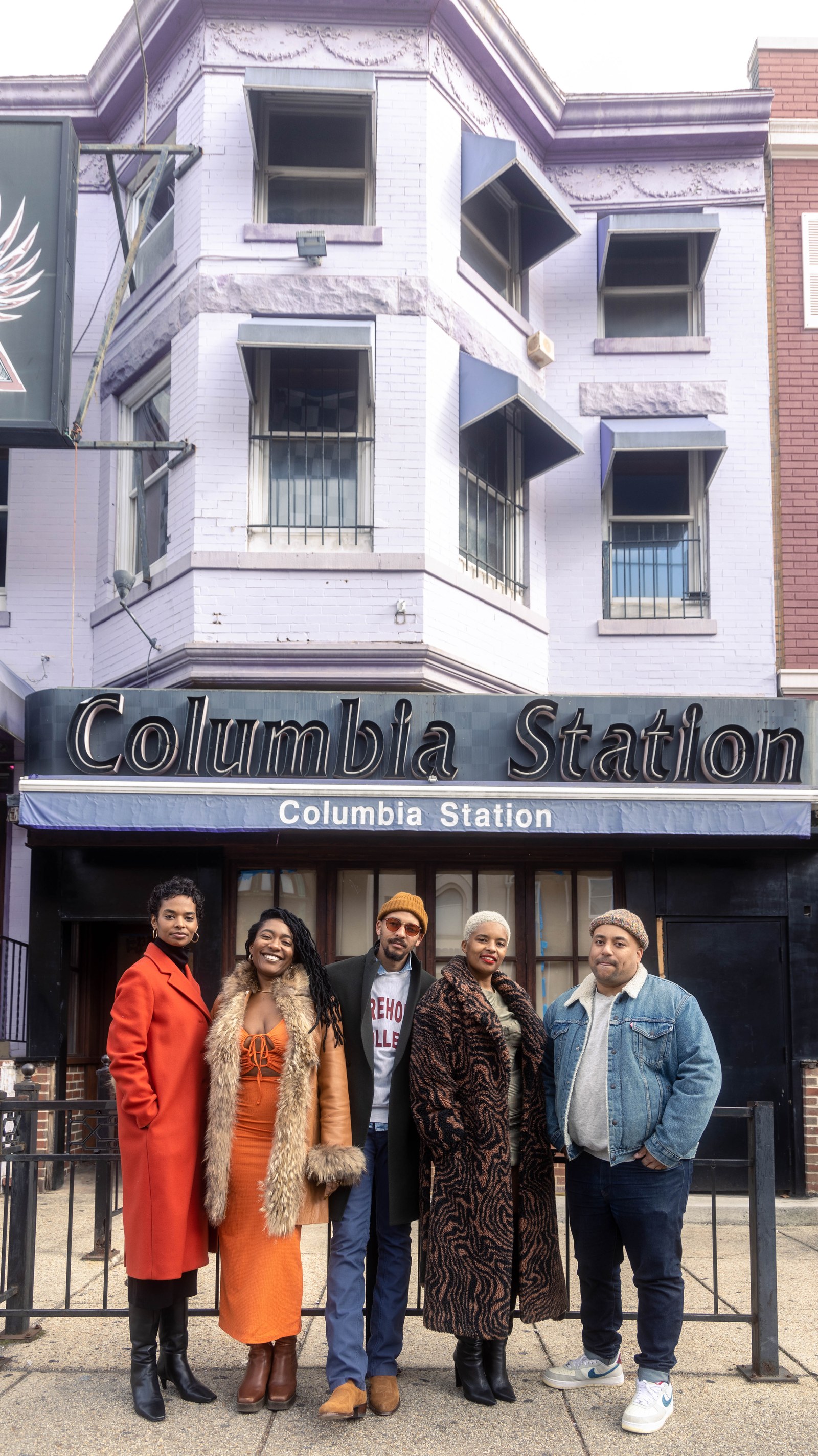 Shanklin Hall founders at Columbia Station